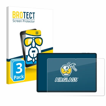 Vorderseite einer Produktverpackung mit dem Markenlogo BROTECT. Daneben ist das Gerät Teclast T70 14