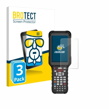 Vorderseite einer Produktverpackung mit dem Markenlogo BROTECT. Daneben ist das Gerät Honeywell CK67 mit dem zugehörigen Displ