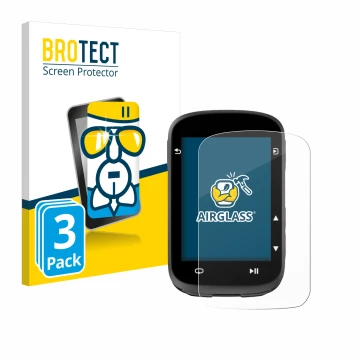 Vorderseite einer Produktverpackung mit dem Markenlogo BROTECT. Daneben ist das Gerät CooSpo CS500 mit dem zugehörigen Display