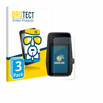 Vorderseite einer Produktverpackung mit dem Markenlogo BROTECT. Daneben ist das Gerät Coros Dura mit dem zugehörigen Displaysc