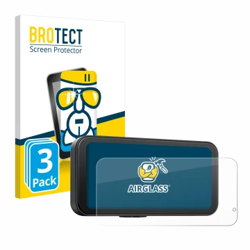 Vorderseite einer Produktverpackung mit dem Markenlogo BROTECT. Daneben ist das Gerät Volam RC15B 6.25