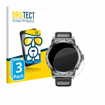 Vorderseite einer Produktverpackung mit dem Markenlogo BROTECT. Daneben ist das Gerät LIGE SML6-R-E 1.43