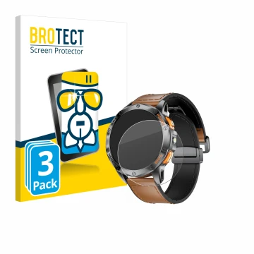 Vorderseite einer Produktverpackung mit dem Markenlogo BROTECT. Daneben ist das Gerät Dremac DM1-F 1.43