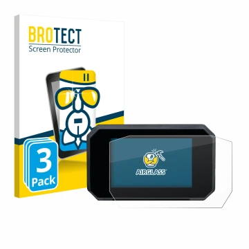 Vorderseite einer Produktverpackung mit dem Markenlogo BROTECT. Daneben ist das Gerät Suzuki GSX-S1000GT mit dem zugehörigen D