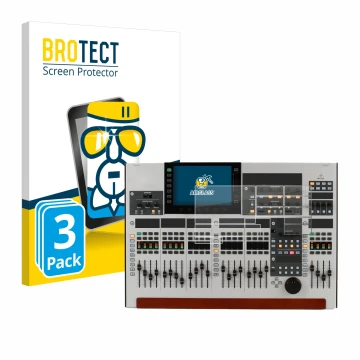 Vorderseite einer Produktverpackung mit dem Markenlogo BROTECT. Daneben ist das Gerät Behringer Wing (Set bestehend aus 11 Fol