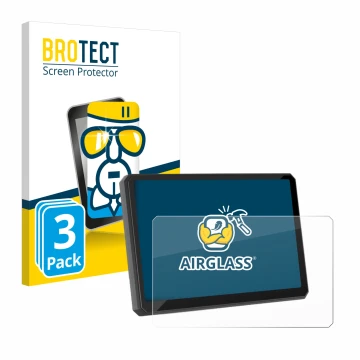 Vorderseite einer Produktverpackung mit dem Markenlogo BROTECT. Daneben ist das Gerät Carpuride W502BS 5