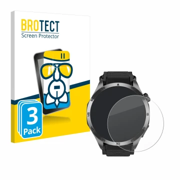 Vorderseite einer Produktverpackung mit dem Markenlogo BROTECT. Daneben ist das Gerät Knauermann Pro 3 Fan Edition 2025 (rund)