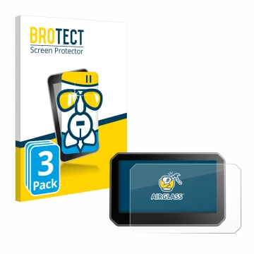 Vorderseite einer Produktverpackung mit dem Markenlogo BROTECT. Daneben ist das Gerät Elegoo Centauri Carbon 4,3