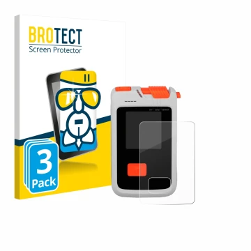 Vorderseite einer Produktverpackung mit dem Markenlogo BROTECT. Daneben ist das Gerät Mammut Barryvox Barryvox 2 mit dem zugeh