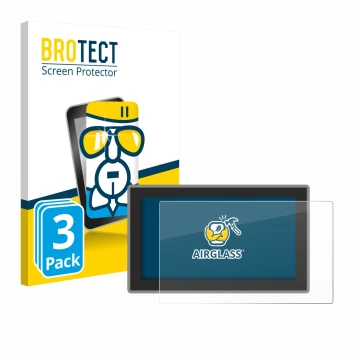 Vorderseite einer Produktverpackung mit dem Markenlogo BROTECT. Daneben ist das Gerät Ford Tourneo Curier (2024) mit dem zugeh