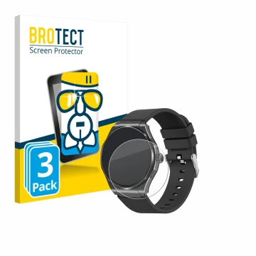 Vorderseite einer Produktverpackung mit dem Markenlogo BROTECT. Daneben ist das Gerät Knauermann Pro 3 2024 (rund) mit dem zug