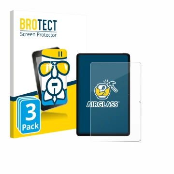 Vorderseite einer Produktverpackung mit dem Markenlogo BROTECT. Daneben ist das Gerät Xiaomi POCO Pad 11