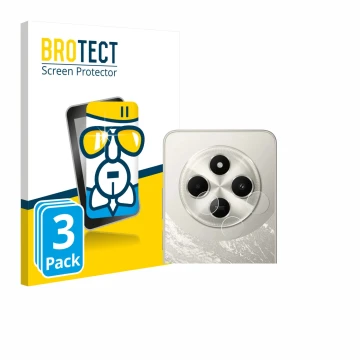 Vorderseite einer Produktverpackung mit dem Markenlogo BROTECT. Daneben ist das Gerät Xiaomi Poco C75 (NUR Kameraschutz) mit d