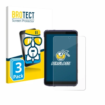 Vorderseite einer Produktverpackung mit dem Markenlogo BROTECT. Daneben ist das Gerät CHCNAV LT800 mit dem zugehörigen Display