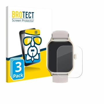 Vorderseite einer Produktverpackung mit dem Markenlogo BROTECT. Daneben ist das Gerät LAOYABB QS07 2.01