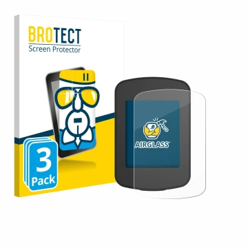 Vorderseite einer Produktverpackung mit dem Markenlogo BROTECT. Daneben ist das Gerät Decathlon Van Rysel GPS 100 mit dem zuge