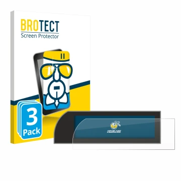 Vorderseite einer Produktverpackung mit dem Markenlogo BROTECT. Daneben ist das Gerät Porsche 911 Typ 992 Rechtslenker mit dem