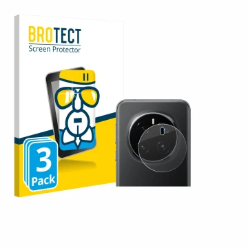 Vorderseite einer Produktverpackung mit dem Markenlogo BROTECT. Daneben ist das Gerät Honor Magic 7 Pro (NUR Kameraschutz) mit