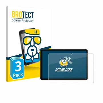 Vorderseite einer Produktverpackung mit dem Markenlogo BROTECT. Daneben ist das Gerät Xiaomi Redmi Pad 2 mit dem zugehörigen D