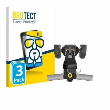 Vorderseite einer Produktverpackung mit dem Markenlogo BROTECT. Daneben ist das Gerät PowaKaddy CT6 2025 mit dem zugehörigen D