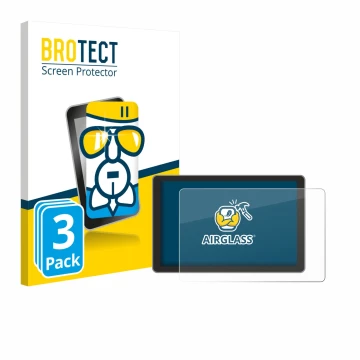 Vorderseite einer Produktverpackung mit dem Markenlogo BROTECT. Daneben ist das Gerät Victron Energy GX Touch 70 BPP900455070 
