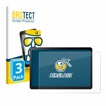 Vorderseite einer Produktverpackung mit dem Markenlogo BROTECT. Daneben ist das Gerät Acer Iconia V11 mit dem zugehörigen Disp