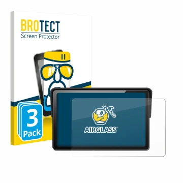 Vorderseite einer Produktverpackung mit dem Markenlogo BROTECT. Daneben ist das Gerät Wonsidary W722 7