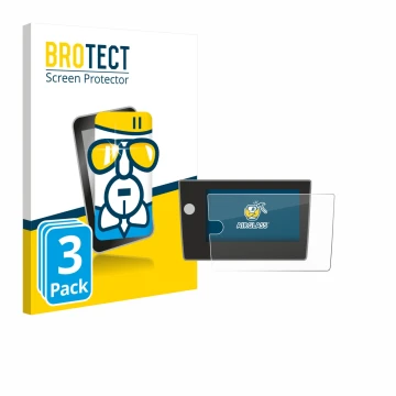 Vorderseite einer Produktverpackung mit dem Markenlogo BROTECT. Daneben ist das Gerät Volkswagen Polo Life 2024 mit dem zugehö