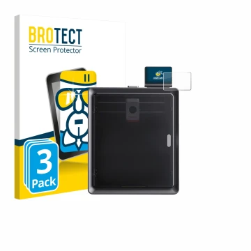 Vorderseite einer Produktverpackung mit dem Markenlogo BROTECT. Daneben ist das Gerät Anycubic Kobra S1 / S1 Combo mit dem zug