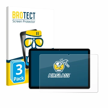 Vorderseite einer Produktverpackung mit dem Markenlogo BROTECT. Daneben ist das Gerät RUSHAR M90 11