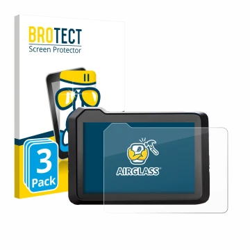 Vorderseite einer Produktverpackung mit dem Markenlogo BROTECT. Daneben ist das Gerät KTM 990 Duke 2024 mit dem zugehörigen Di