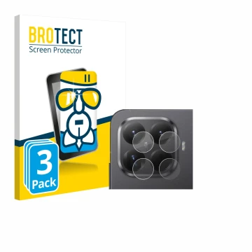 Vorderseite einer Produktverpackung mit dem Markenlogo BROTECT. Daneben ist das Gerät Xiaomi 15T Pro (NUR Kameraschutz) mit de