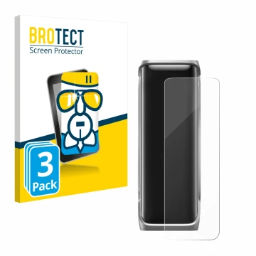 Vorderseite einer Produktverpackung mit dem Markenlogo BROTECT. Daneben ist das Gerät EcoFlow Rapid Pro X mit dem zugehörigen 