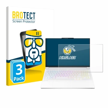 Vorderseite einer Produktverpackung mit dem Markenlogo BROTECT. Daneben ist das Gerät Lenovo Legion 7i Gen 10 16