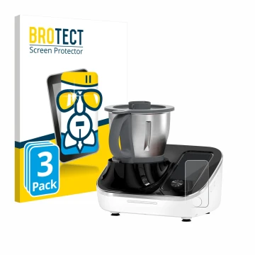 Vorderseite einer Produktverpackung mit dem Markenlogo BROTECT. Daneben ist das Gerät TOKIT Omni Cook C2 mit dem zugehörigen D
