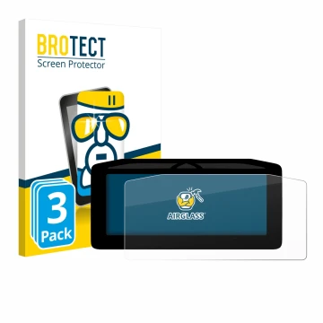 Vorderseite einer Produktverpackung mit dem Markenlogo BROTECT. Daneben ist das Gerät Ducati Streetfighter V4 2025 Tachoanzeig