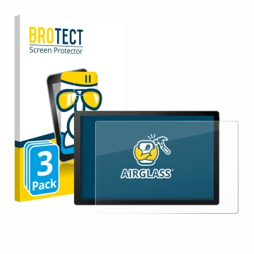 Vorderseite einer Produktverpackung mit dem Markenlogo BROTECT. Daneben ist das Gerät EcoFlow PowerInsight mit dem zugehörigen