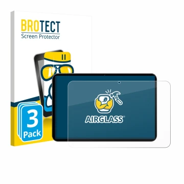 Vorderseite einer Produktverpackung mit dem Markenlogo BROTECT. Daneben ist das Gerät Tabwee T60 PRO 13.4