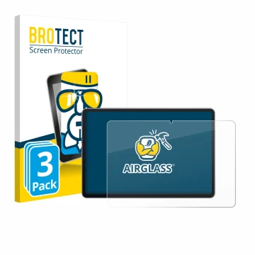 Vorderseite einer Produktverpackung mit dem Markenlogo BROTECT. Daneben ist das Gerät Huawei MatePad 11.5