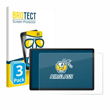 Vorderseite einer Produktverpackung mit dem Markenlogo BROTECT. Daneben ist das Gerät Wacom MovinkPad Pro 14 mit dem zugehörig