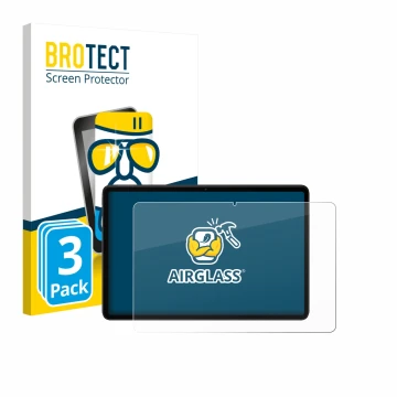 Vorderseite einer Produktverpackung mit dem Markenlogo BROTECT. Daneben ist das Gerät Xiaomi Redmi Pad 2 Pro 5G mit dem zugehö