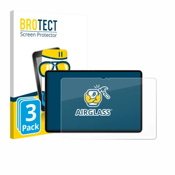 Vorderseite einer Produktverpackung mit dem Markenlogo BROTECT. Daneben ist das Gerät VALE V12X LTE-8128 12.6