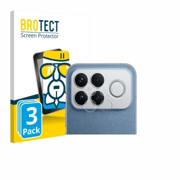 Vorderseite einer Produktverpackung mit dem Markenlogo BROTECT. Daneben ist das Gerät Xiaomi Poco F8 Ultra (NUR Kameraschutz) 