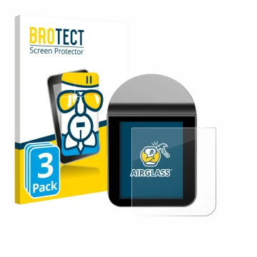 Vorderseite einer Produktverpackung mit dem Markenlogo BROTECT. Daneben ist das Gerät KitchenBoss G330 mit dem zugehörigen Dis