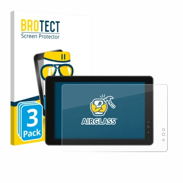 Vorderseite einer Produktverpackung mit dem Markenlogo BROTECT. Daneben ist das Gerät Lilliput 719/T 7