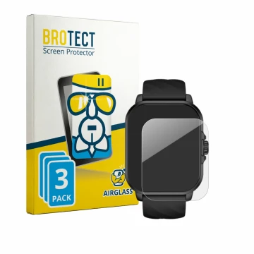Vorderseite einer Produktverpackung mit dem Markenlogo BROTECT. Daneben ist das Gerät Black Shark GT3 Neo mit dem zugehörigen 