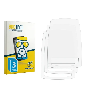 Vorderseite einer Produktverpackung mit dem Markenlogo BROTECT. Daneben ist der zugehörige Displayschutz.