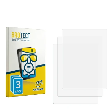 Vorderseite einer Produktverpackung mit dem Markenlogo BROTECT. Daneben ist der zugehörige Displayschutz.