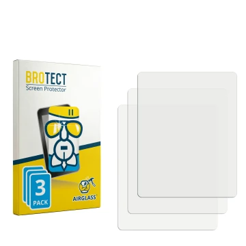 Vorderseite einer Produktverpackung mit dem Markenlogo BROTECT. Daneben ist der zugehörige Displayschutz.