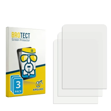 Vorderseite einer Produktverpackung mit dem Markenlogo BROTECT. Daneben ist der zugehörige Displayschutz.